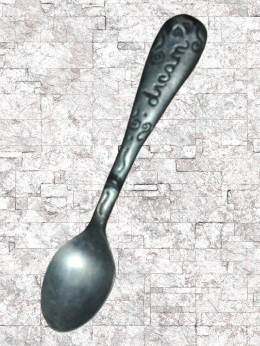 RETIRED METAL MORPHOISIS PEWTER COLLECTIBLE BABY SPOONS "DREAM"